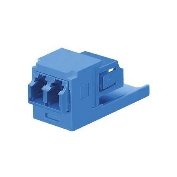 Panduit DUPLEX LC SR./SR. FIBER, ADAPTER (BU) WITH MODULE, (EI) ZIRC CMDSLCZEI - main